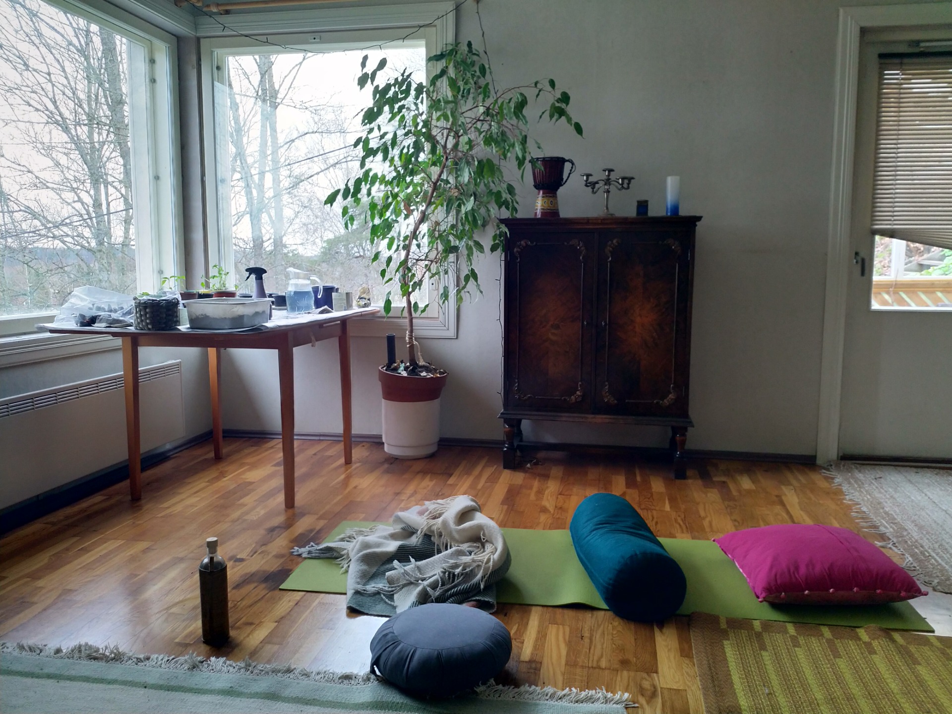 Jooga ja meditaatio vetäytyivät vihreyden tieltä